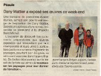 Presse Ouest France 17 avril au vernissage