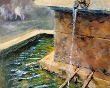 l' eau de la fontaine