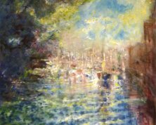 le vieux port à la Roche Bernard Grand prix du concours national 