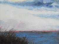Fin de journée à Oléron huile sur toile, 30 x 30 cm Disponible