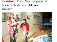 presse Le Télégramme Au vernissage