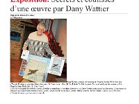 Presse le télégramme avant l'expo
